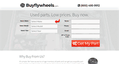 Desktop Screenshot of buyflywheels.com